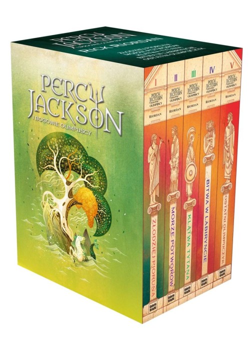 Pakiet: Percy Jackson i bogowie olimpijscy