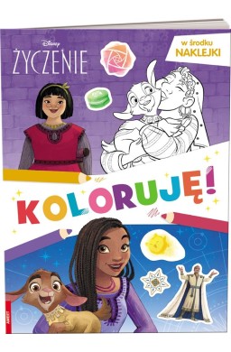 Disney. Życzenie. Koloruję!