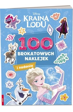 Kraina lodu. 100 brokatowych naklejek