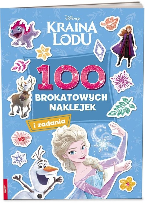 Kraina lodu. 100 brokatowych naklejek