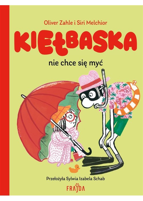 Kiełbaska nie chce się myć