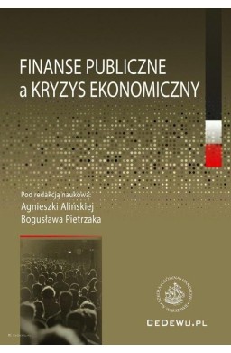 Finanse publiczne a kryzys ekonomiczny