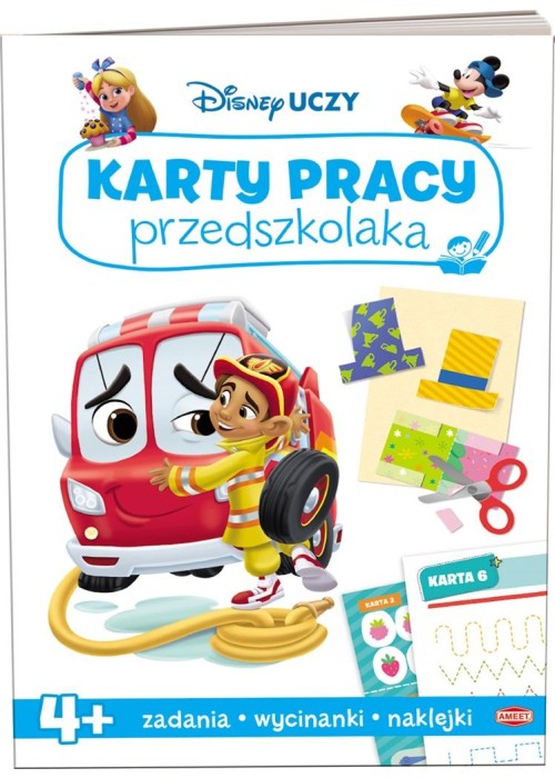 Disney Uczy. Karty pracy przedszkolaka