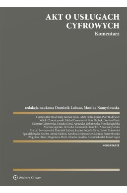 Akt o usługach cyfrowych. Komentarz