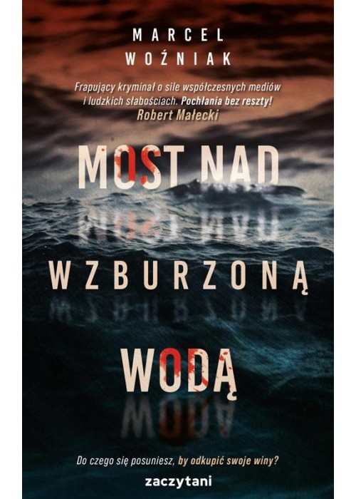 Most nad wzburzoną wodą