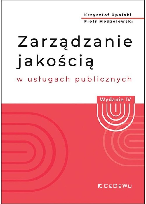 Zarządzanie jakością w usługach publicznych w.4