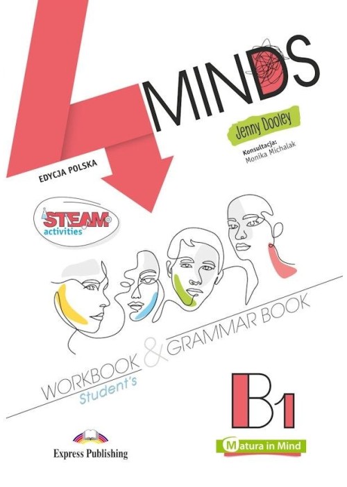 4 Minds B1 WB + GB + DigiBook (kod)