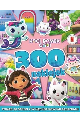 Koci Domek Gabi. 300 naklejek