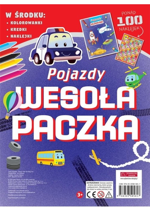 Wesoła paczka. Pojazdy