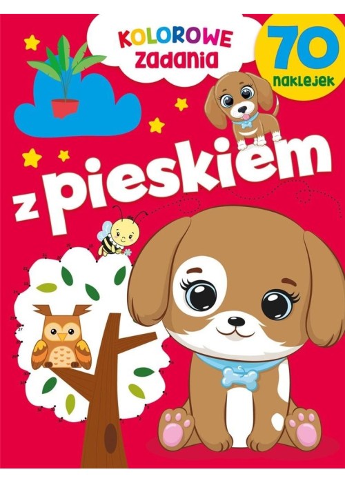 Kolorowe zadania z pieskiem