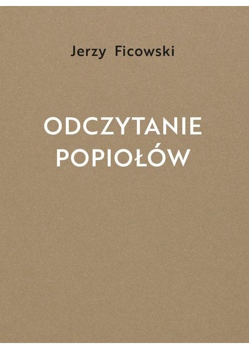 Odczytanie popiołów