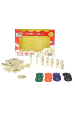 Domino z żetonami 49el