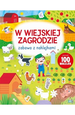 Zabawa z naklejkami. W wiejskiej zagrodzie