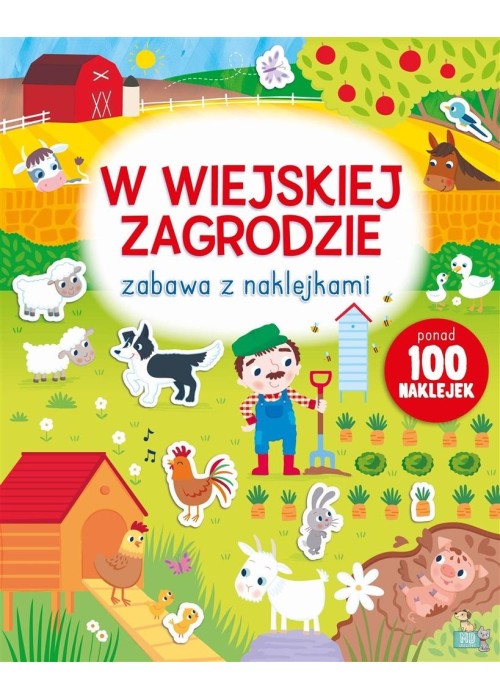 Zabawa z naklejkami. W wiejskiej zagrodzie