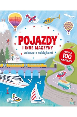 Zabawa z naklejkami. Pojazdy i inne maszyny