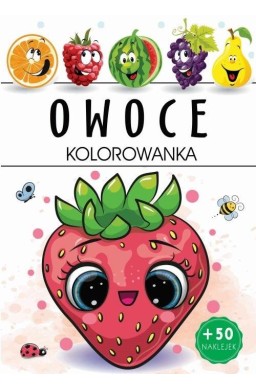 Kolorowanka. Owoce