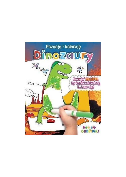 Poznaję i koloruję - Dinozaury