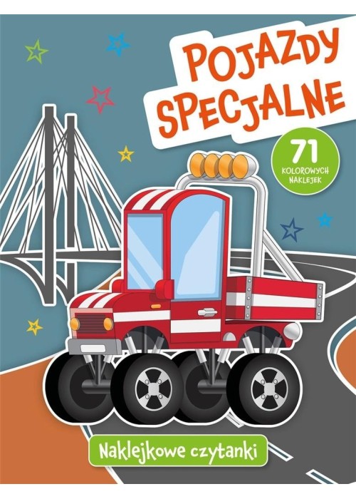 Naklejkowe czytanki. Pojazdy specjalne