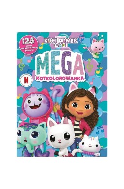 Koci Domek Gabi. Mega KOTkolorowanka