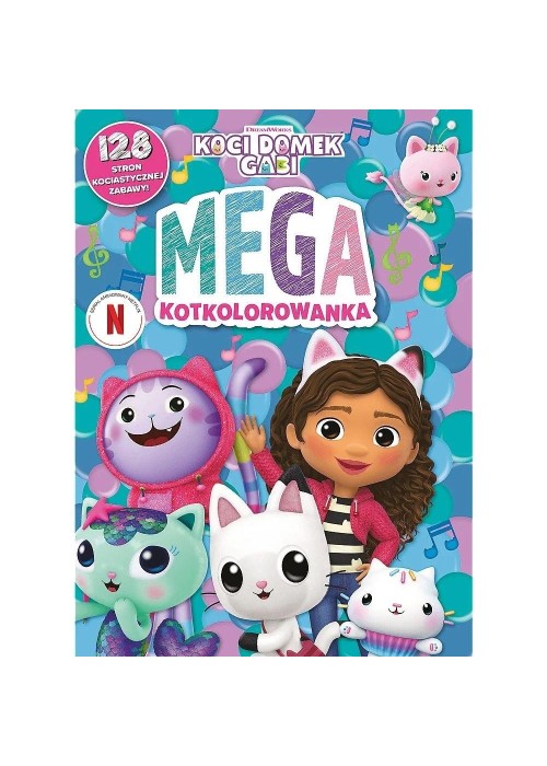 Koci Domek Gabi. Mega KOTkolorowanka