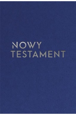 Nowy Testament z paginatorami A5 w.srebrna