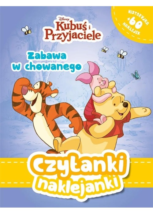 Czytanki naklejanki. Zabawa w chowanego. Disney