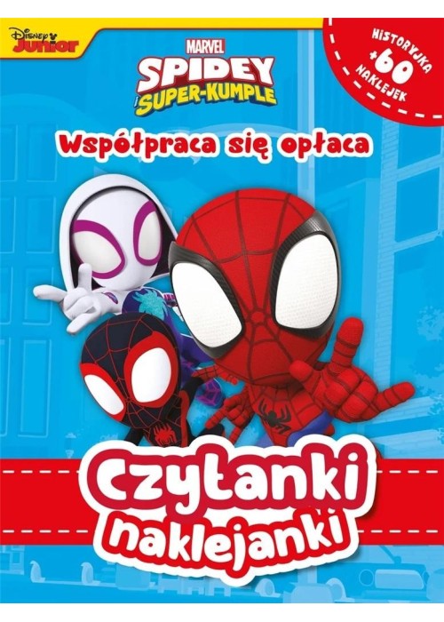 Czytanki naklejanki. Współpraca się opłaca. Marvel