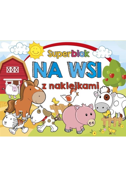 Superblok z naklejkami Na wsi