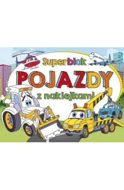 Superblok z naklejkami Pojazdy