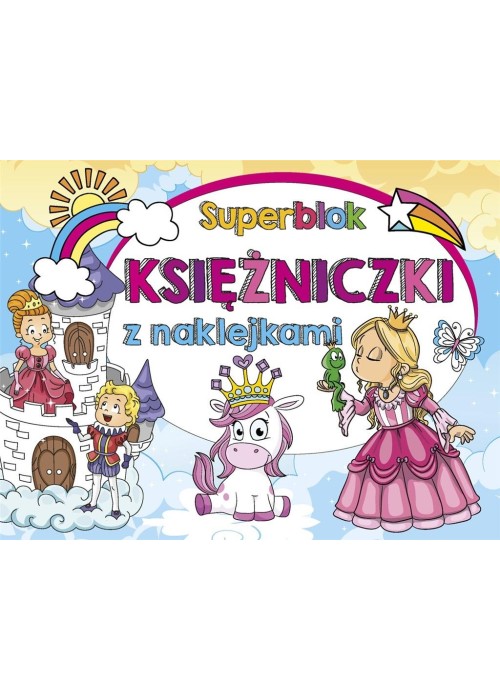 Superblok z naklejkami Księżniczki