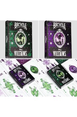 Karty Green&Purple Villain BICYCLE