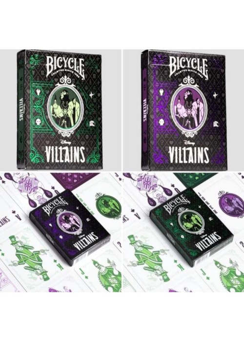 Karty Green&Purple Villain BICYCLE