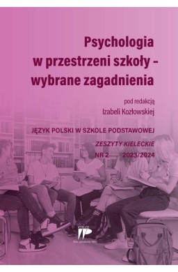 Psychologia w przestrzeni szkoły JPSP nr 2 2023/24