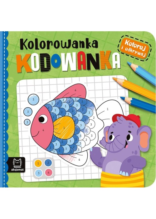 Koloruj i odkrywaj. Kolorowanka kodowanka