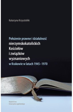 Położenie prawne i działalność nierzymskokat. ...