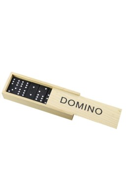 Gra Domino w drewnianym pudełku 28 elementów