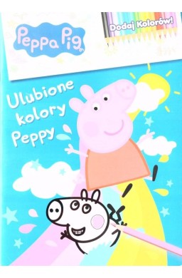 Dodaj kolorów Świnka Peppa. Ulubione kolory Peppy