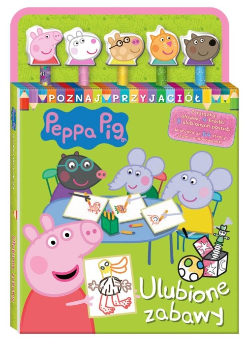 Peppa Pig Poznaj przyjaciół cz.1 Ulubione zabawy