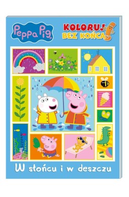 Peppa Pig. Koloruj bez końca cz.3 W słońcu i w...