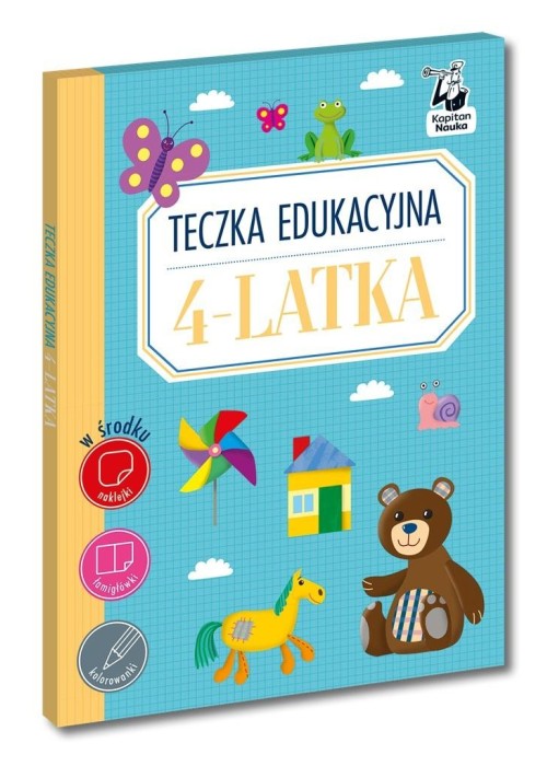 Kapitan Nauka. Teczka edukacyjna 4-latka