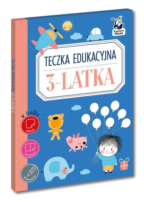 Kapitan Nauka. Teczka edukacyjna 3-latka