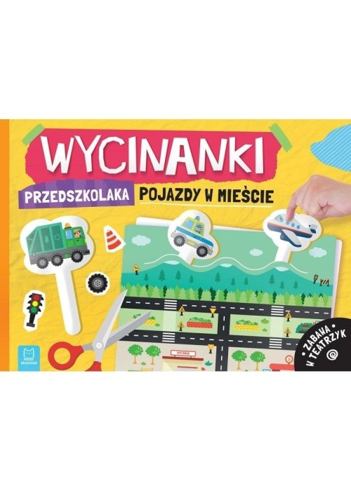 Wycinanki przedszkolaka. Pojazdy w mieście