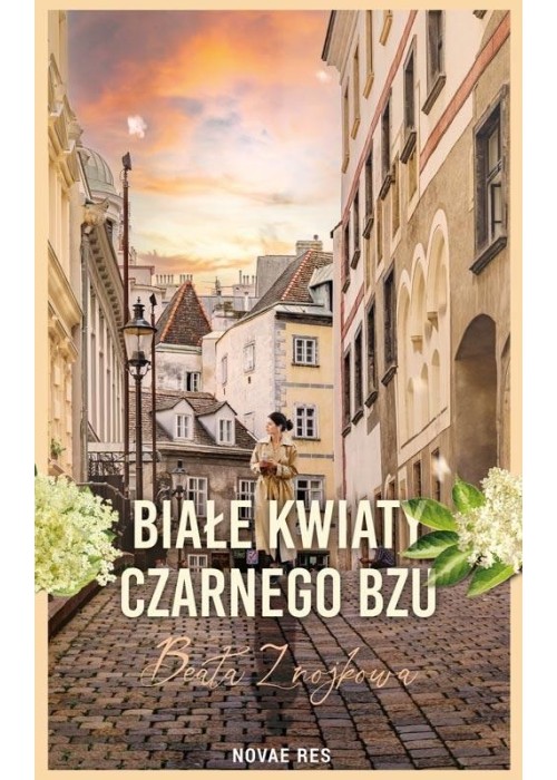 Białe kwiaty czarnego bzu