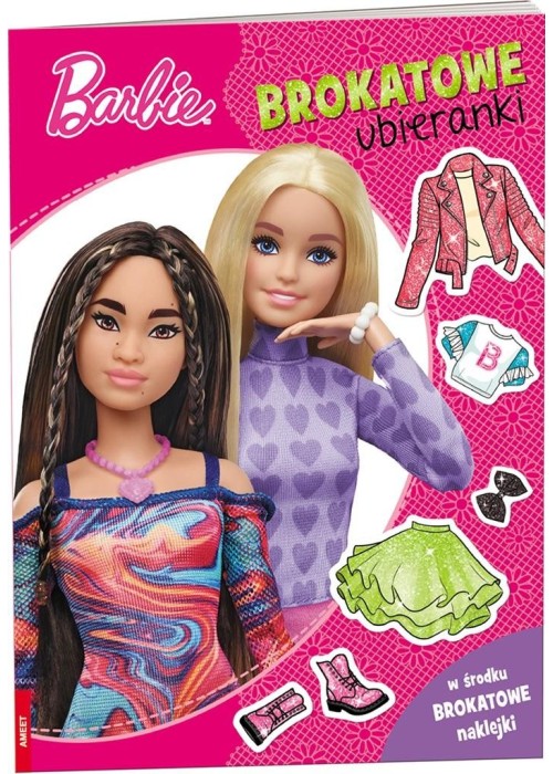 Barbie. Brokatowe Ubieranki Barbie. Brokatowe Ubieranki
