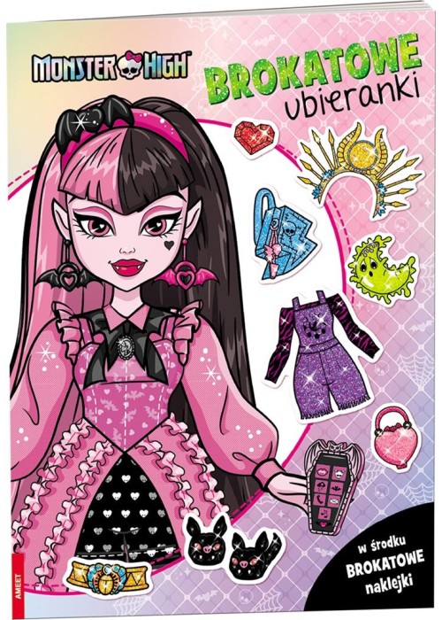 Monster High. Brokatowe ubieranki