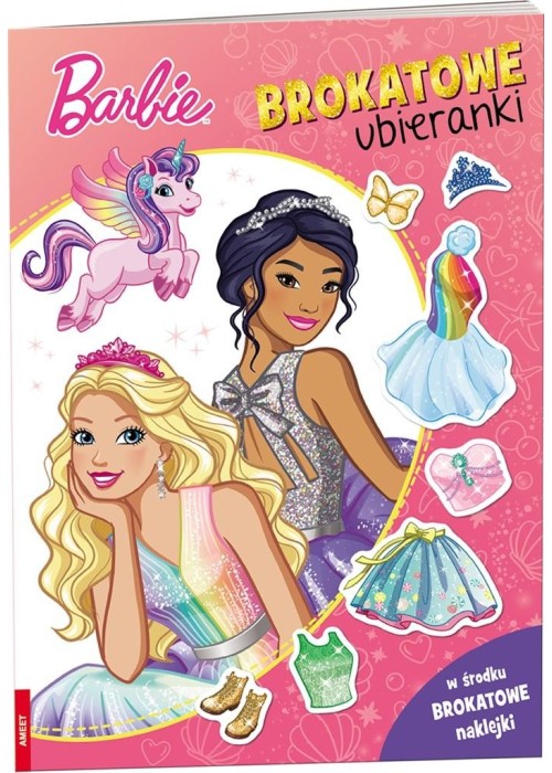 Barbie. Brokatowe Ubieranki Barbie. Brokatowe Ubieranki