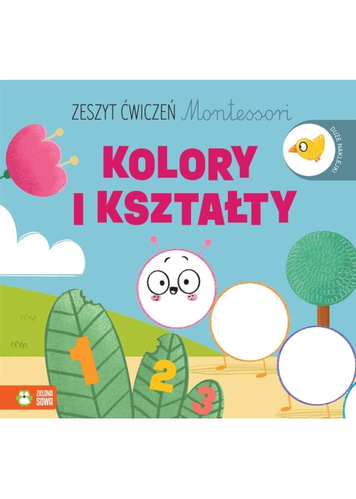 Zeszyt ćwiczeń Montessori. Kolory i kształty