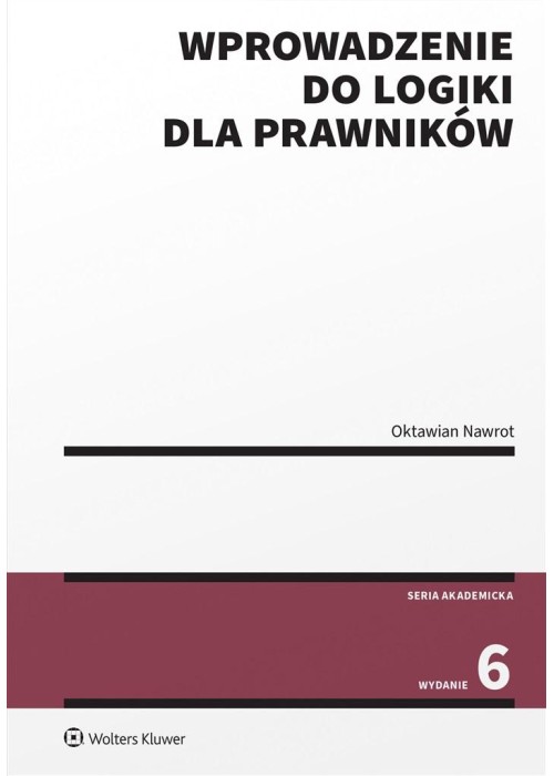 Wprowadzenie do logiki dla prawników w.6