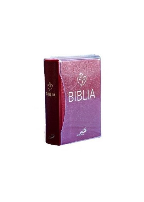 Biblia Tabor - bordowa PCV