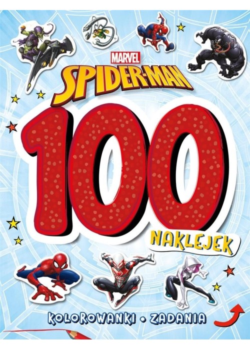 100 naklejek. Marvel Spider-Man